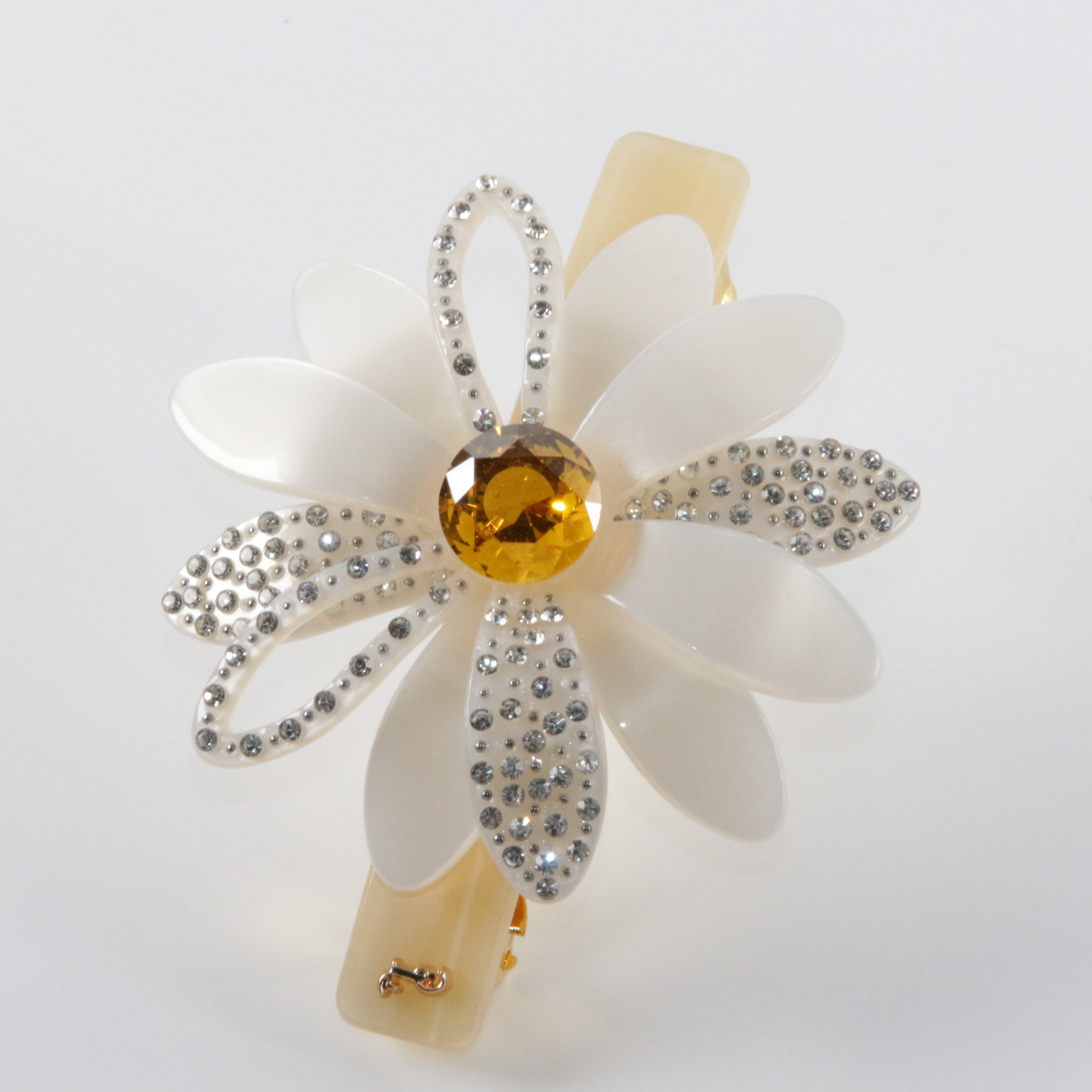 Oxeye Daisy Flower Barrette