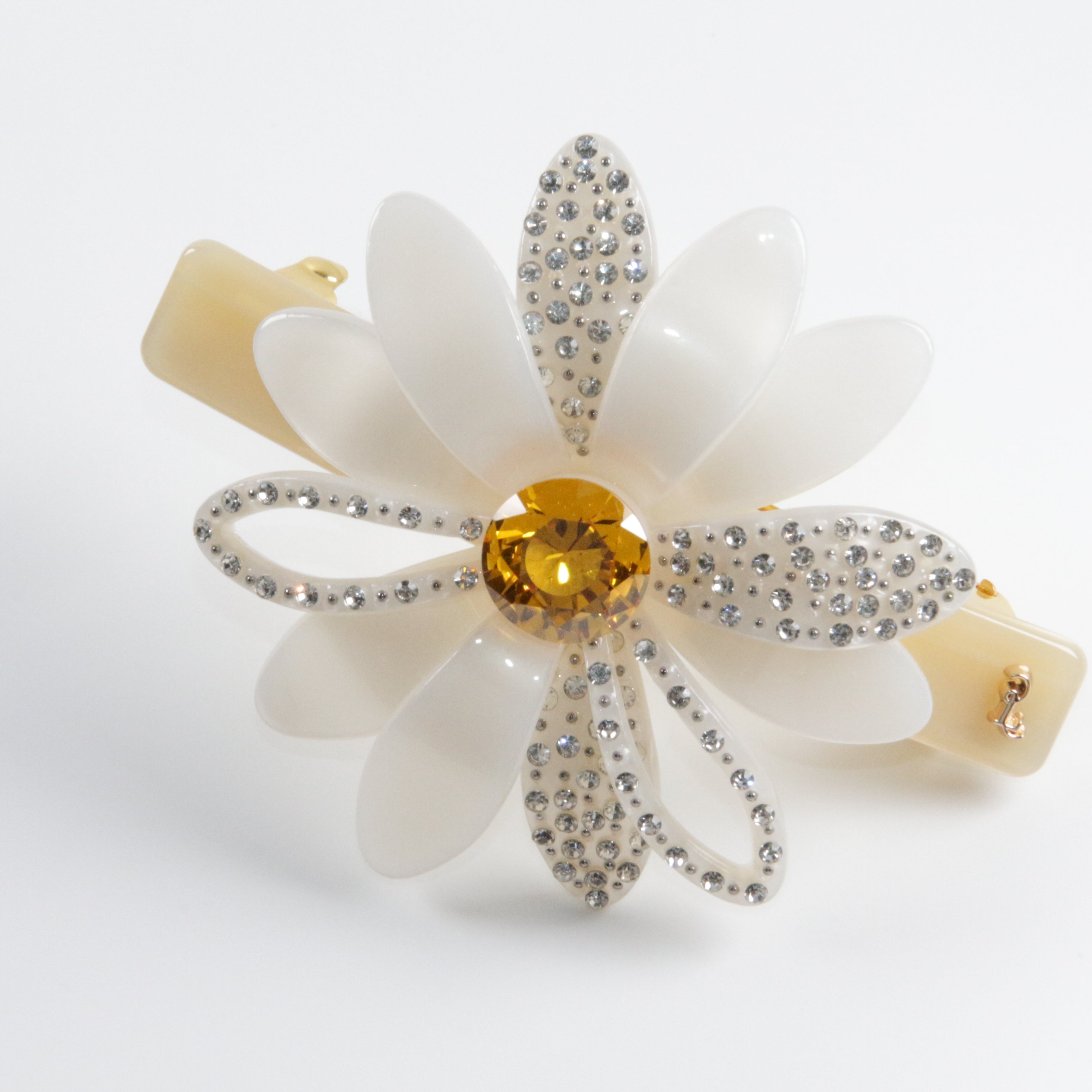 Oxeye Daisy Flower Barrette