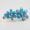 Blue Star Flowers Barrette