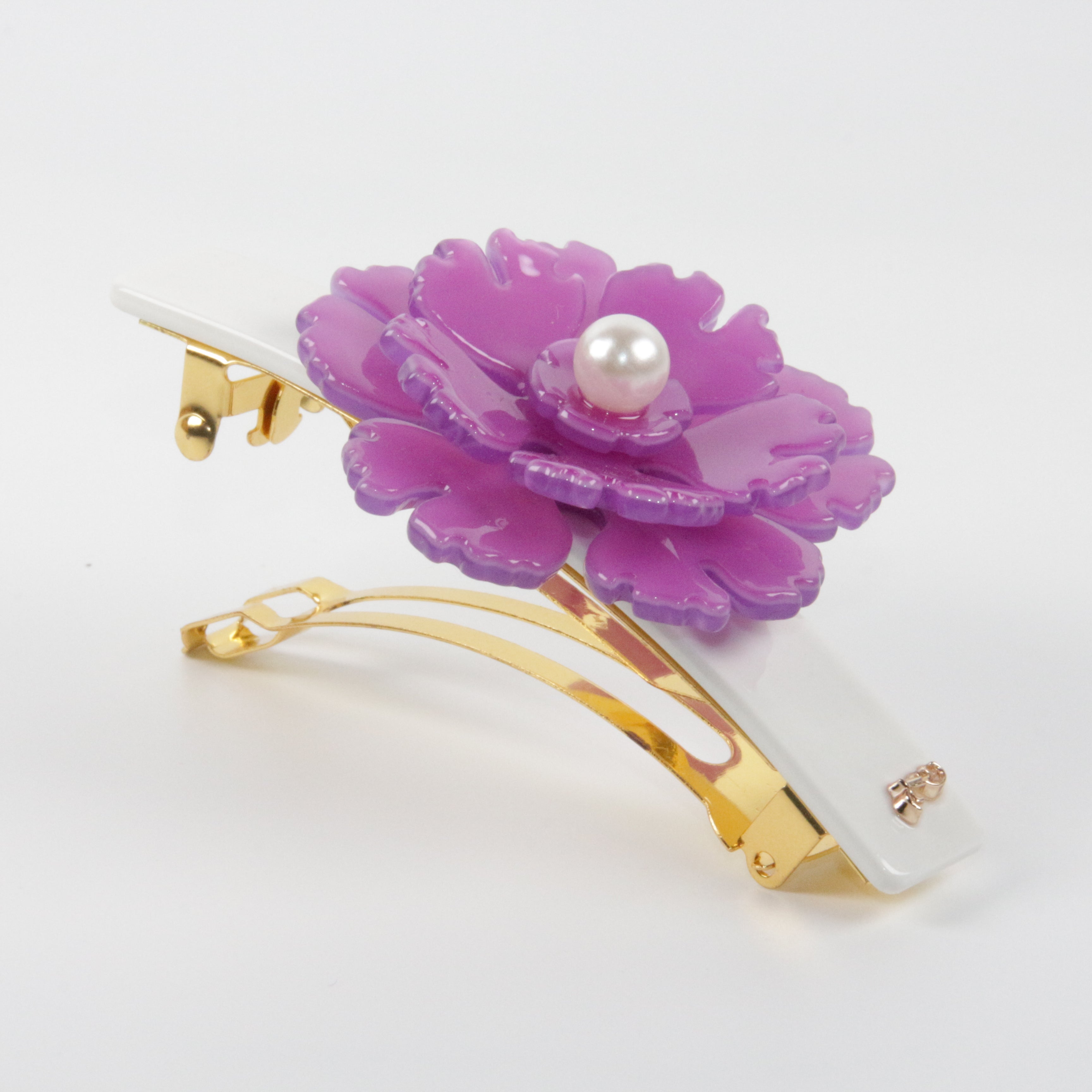 Pansy Flower Barrette