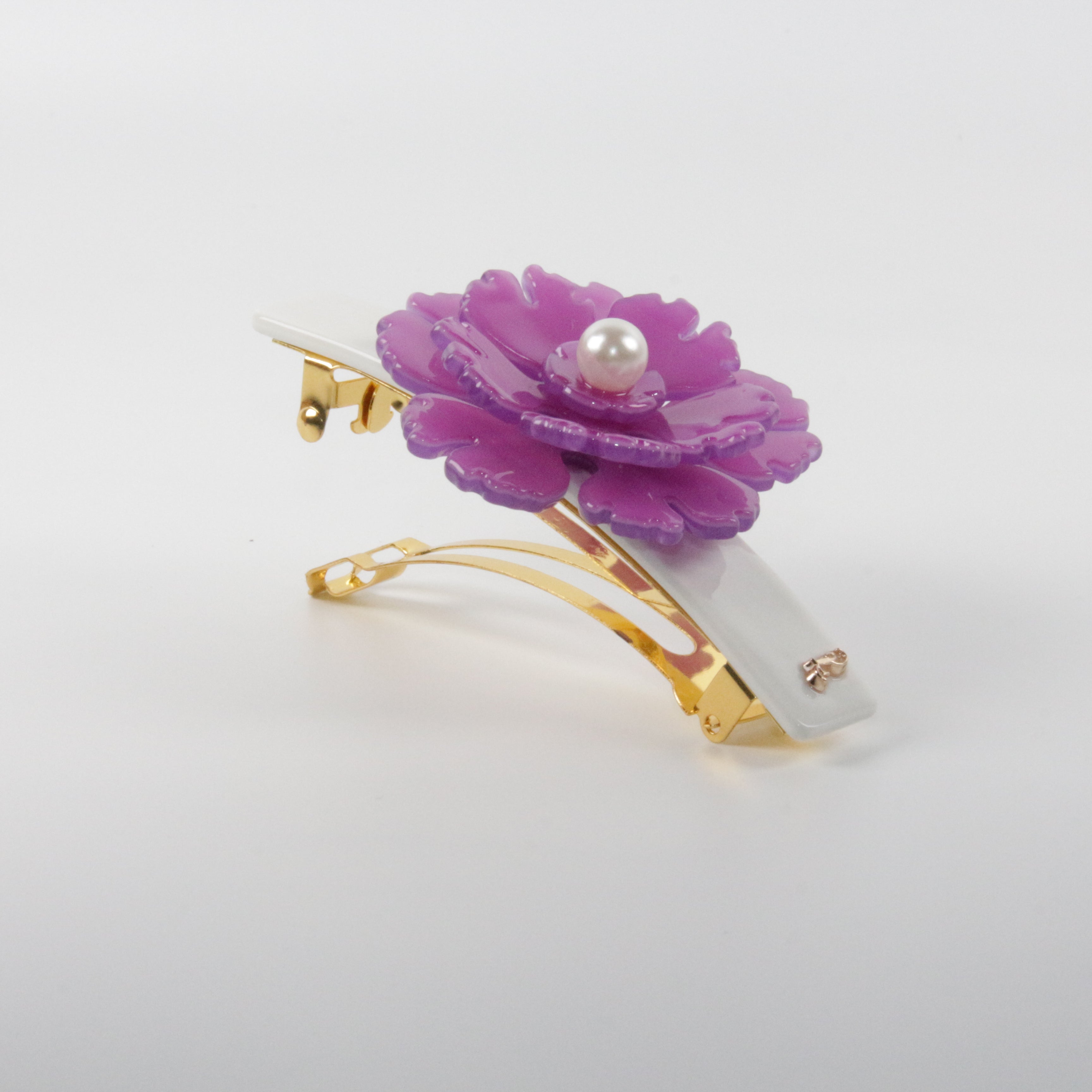 Pansy Flower Barrette