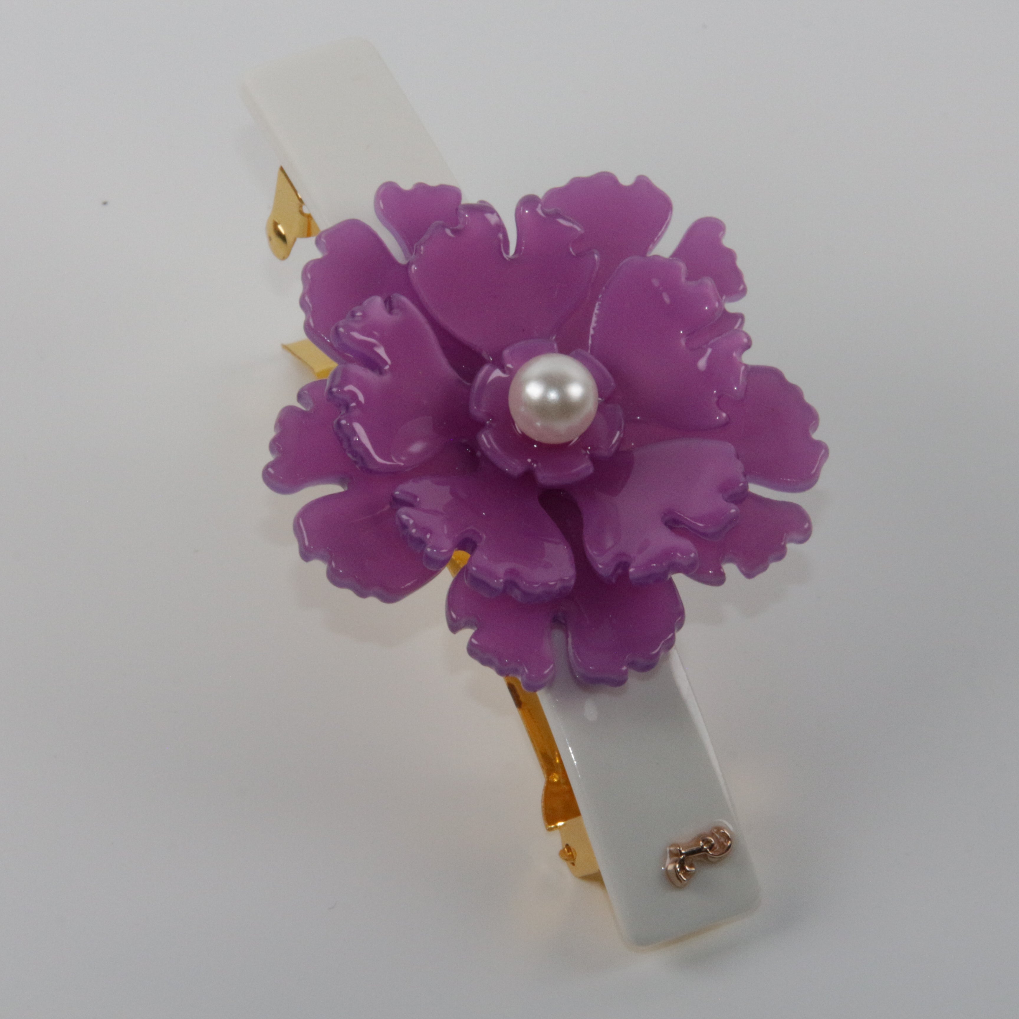 Pansy Flower Barrette