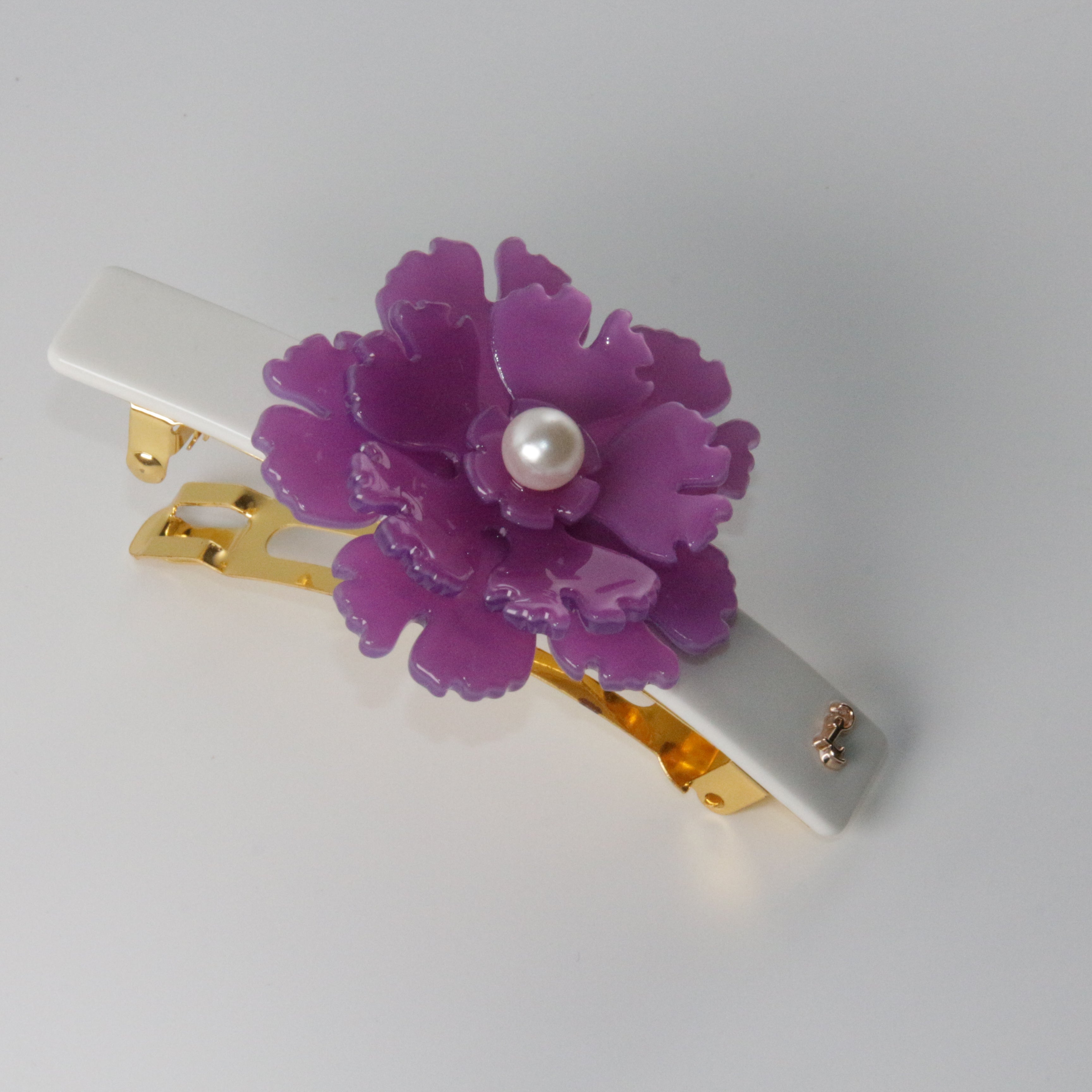 Pansy Flower Barrette