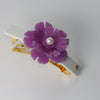 Pansy Flower Barrette