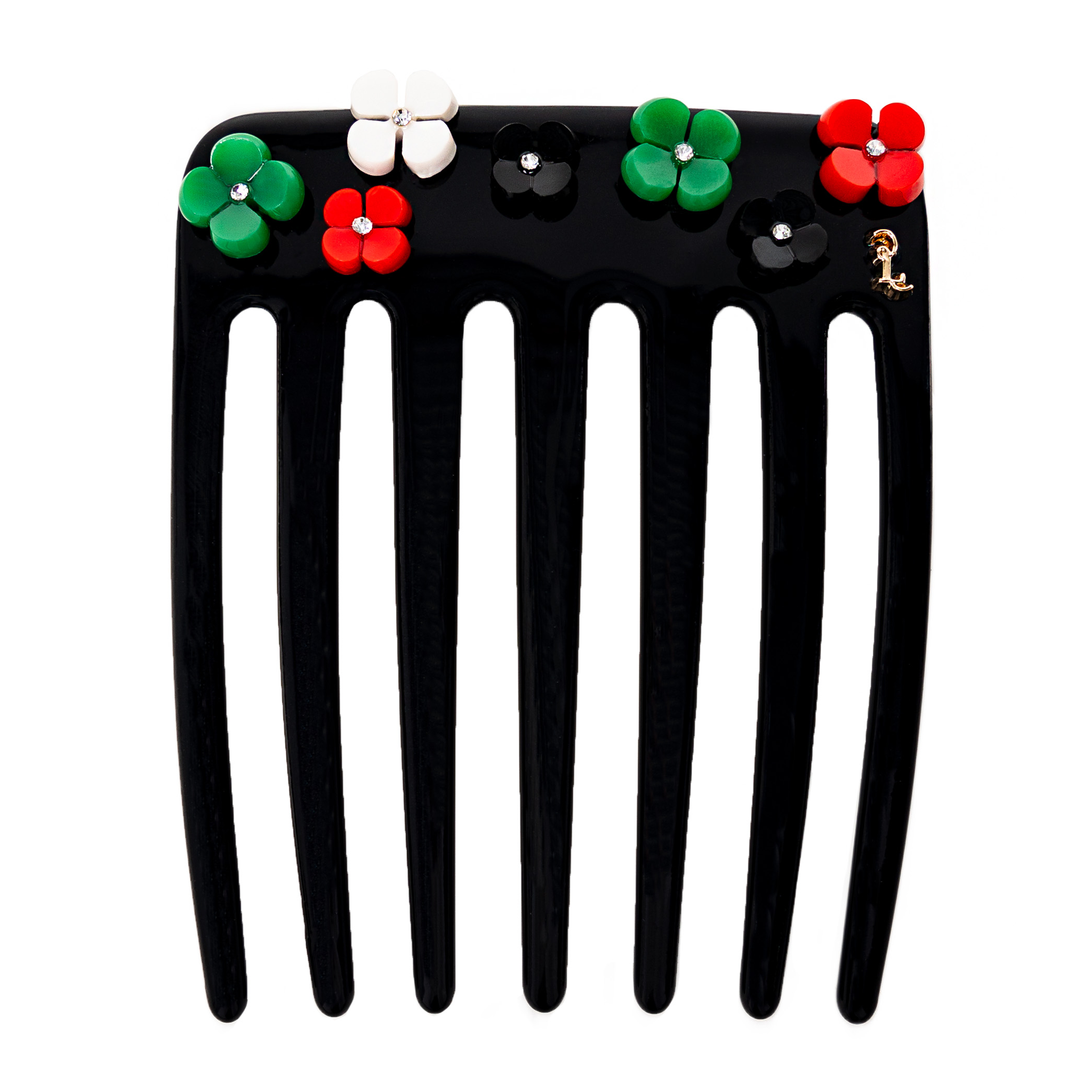 UAE Pride Hair Flowers Comb